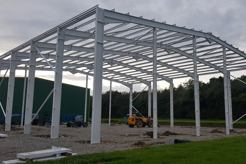 industrial building supply and erection services